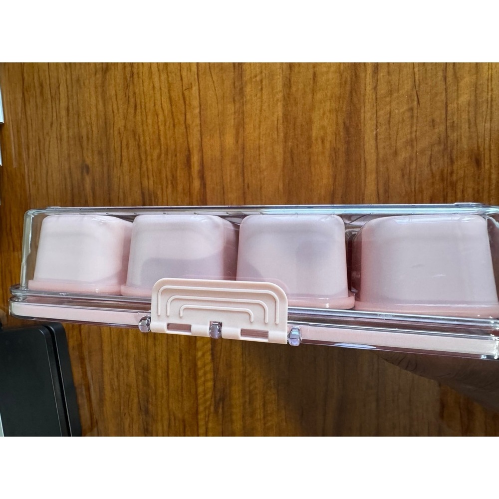 CWC Cook With Color On-The-Go Snack Box 8 Compartment Food Container Pink - Picture 8 of 12